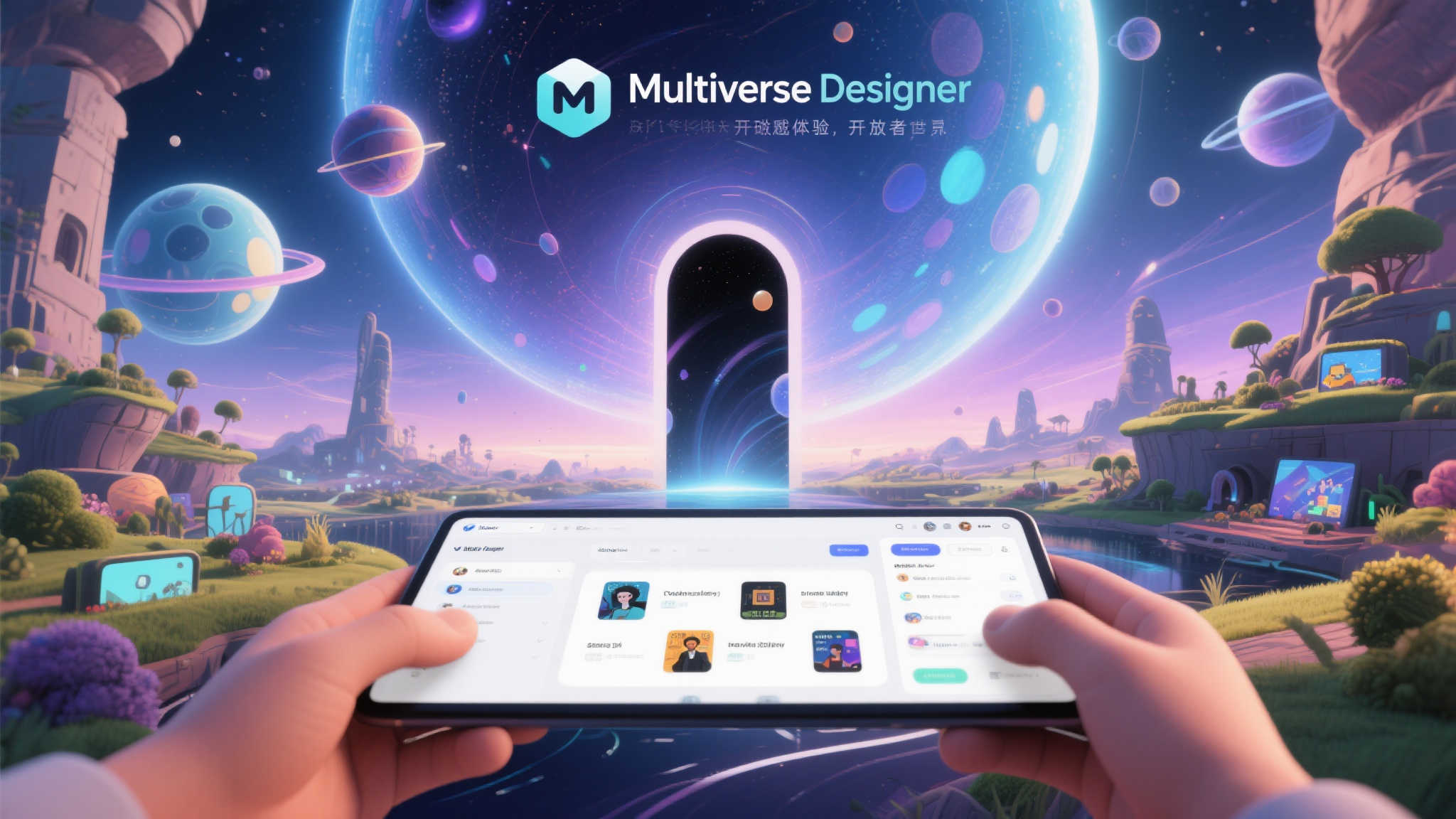 创新设计利器《Multiverse Designer》抢先体验即将开启 想象一下,你手中拥有一款能够打破传统界限