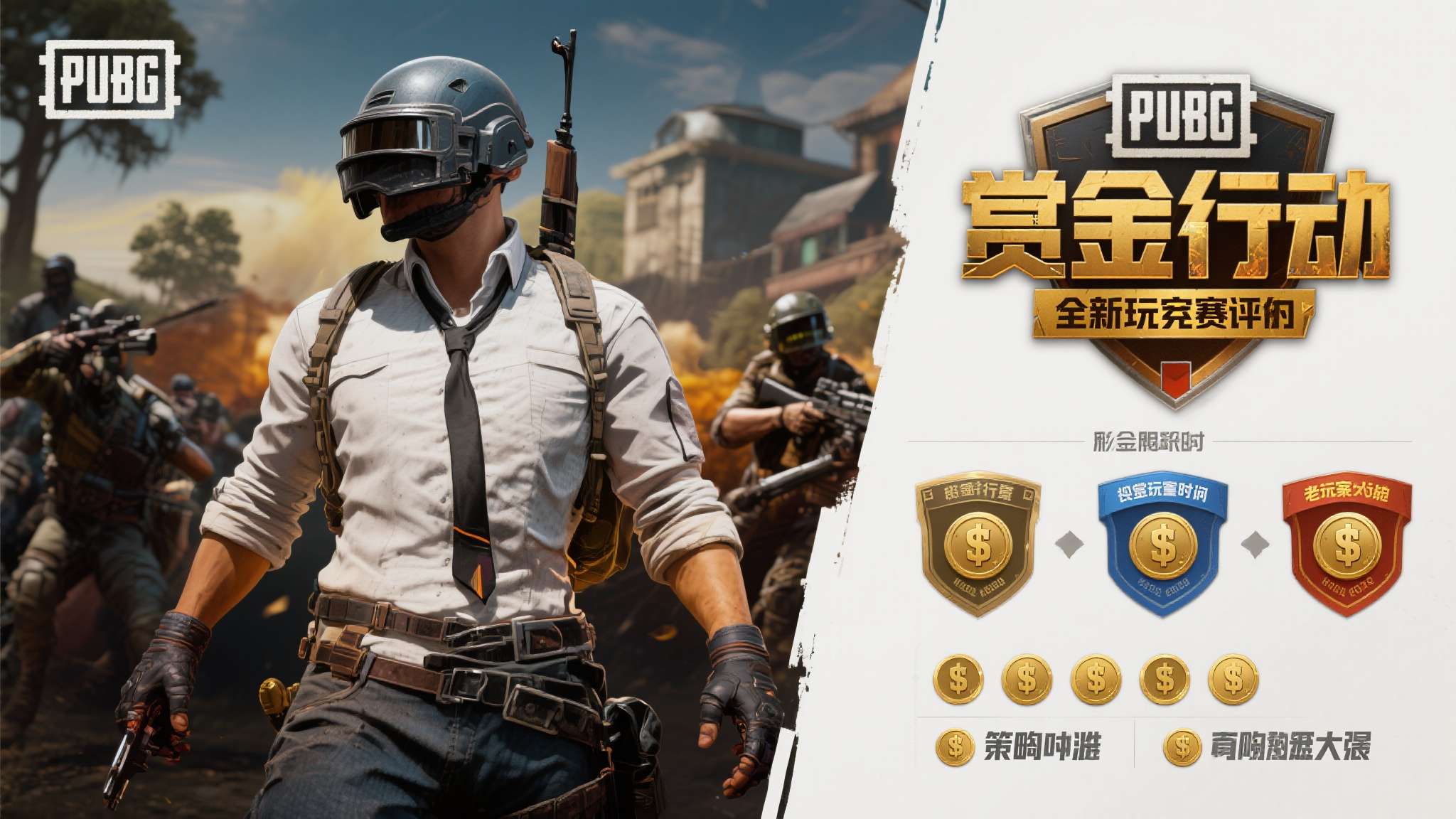 对于已经在《PUBG》中积累大量游戏时间的老玩家而言，"赏金行动"提供了一种全新